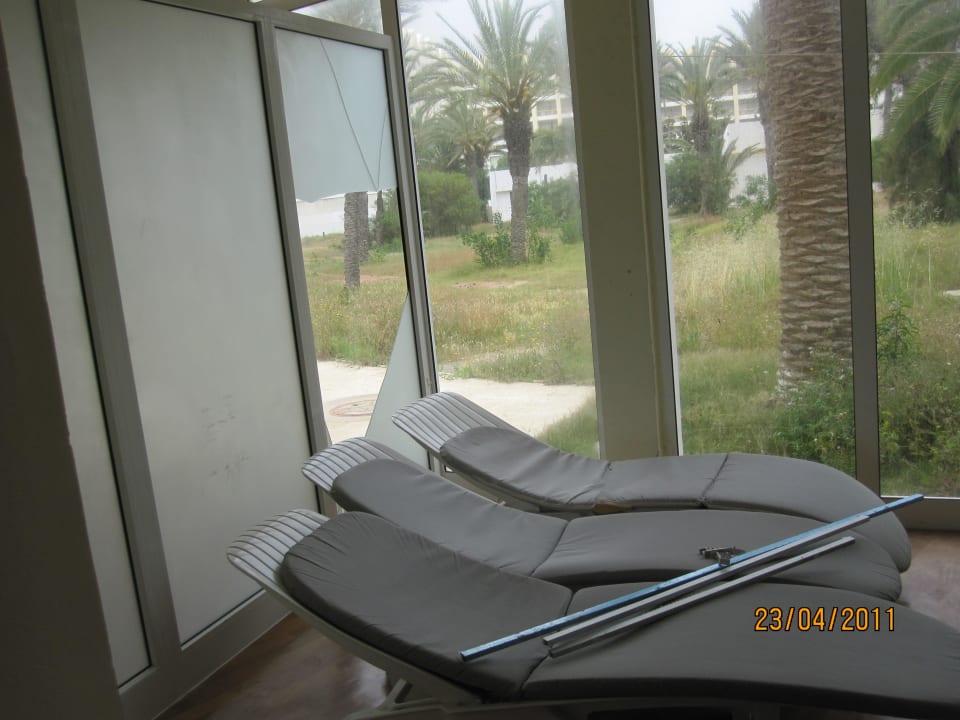 Fitness nach dem Motto Scherben bringen Glück Ruspina Beach Resort