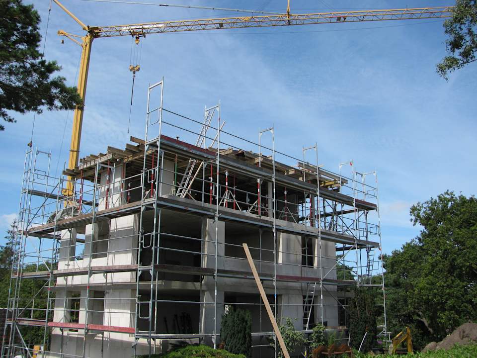 Baustelle Nachbargrundstück Fewo 2.5 Haus Arkonablick