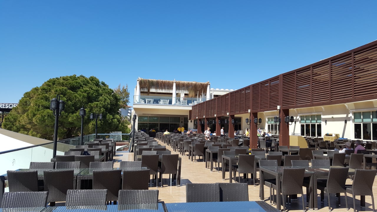 Außenteasse Restaurant Paloma Oceana