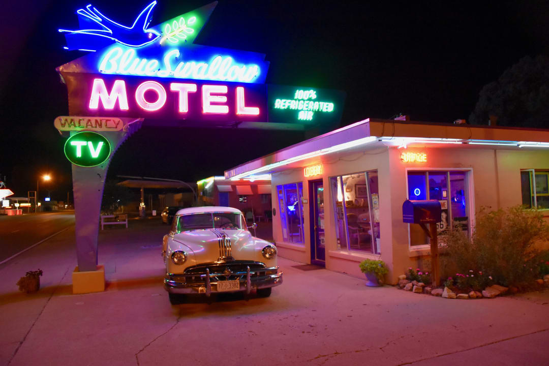 Außenansicht Blue Swallow Motel