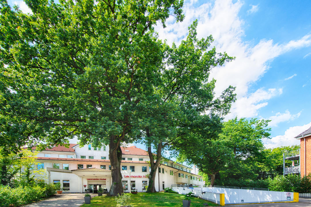 Außenansicht Leonardo Hotel Hamburg Airport