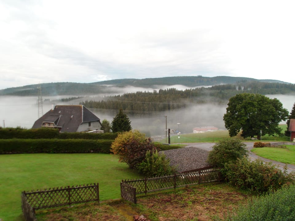 Schöner Ausblick morgens um 7.30Uhr! Pension Fernsicht