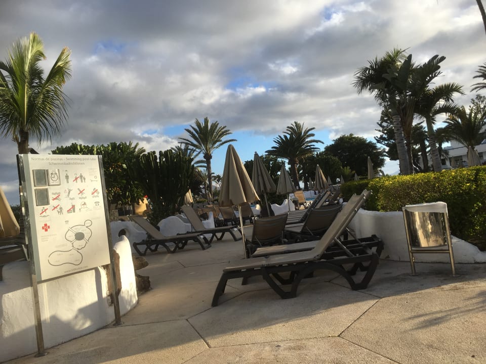 Gartenanlage Hotel H10 Lanzarote Princess