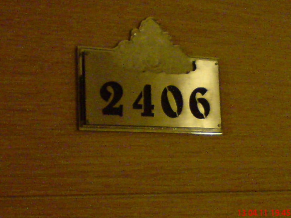 Zimmernummer Hotel Sultan of Side