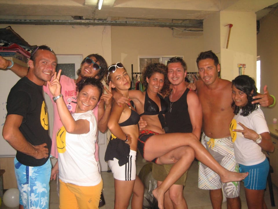 Komplettes Animationsteam Side Sun Hotel