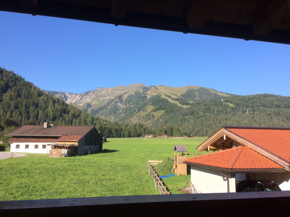 Ausblick Tonis Appartements am Achensee