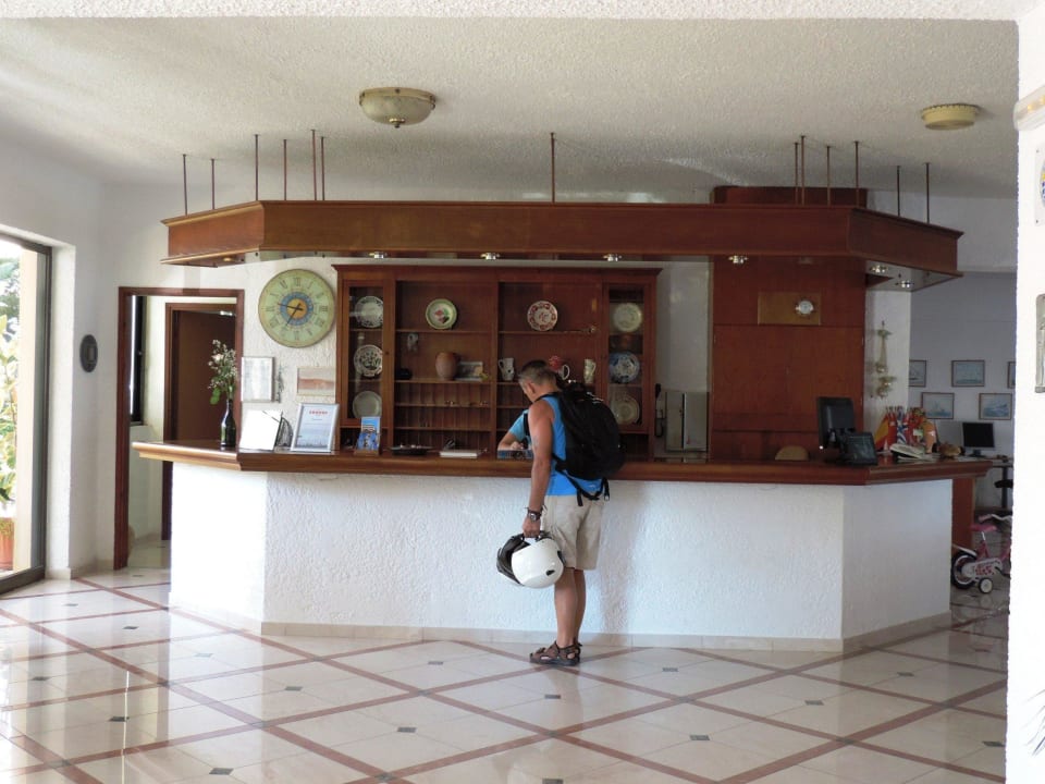 Rezeption Hotel Elektra Beach