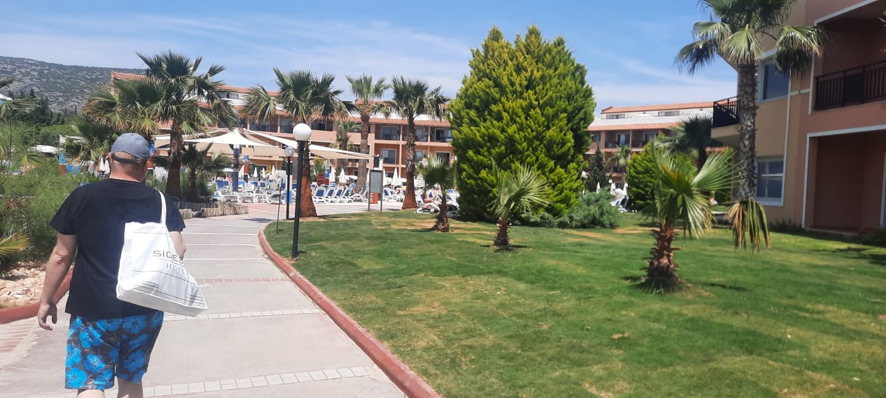 Gartenanlage Ephesia Holiday Beach Club
