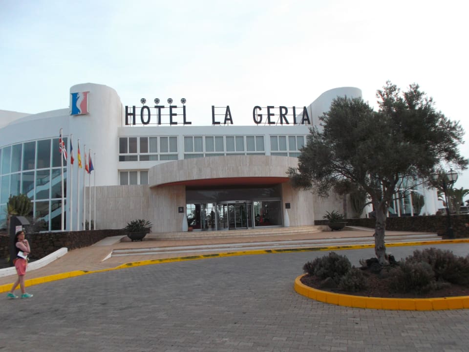 Eingang Hipotels La Geria