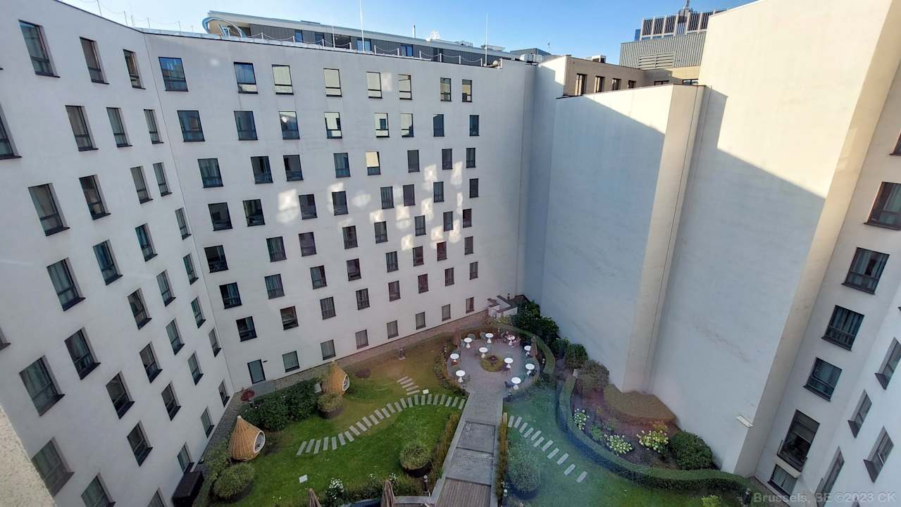 Ausblick Motel One Brussels