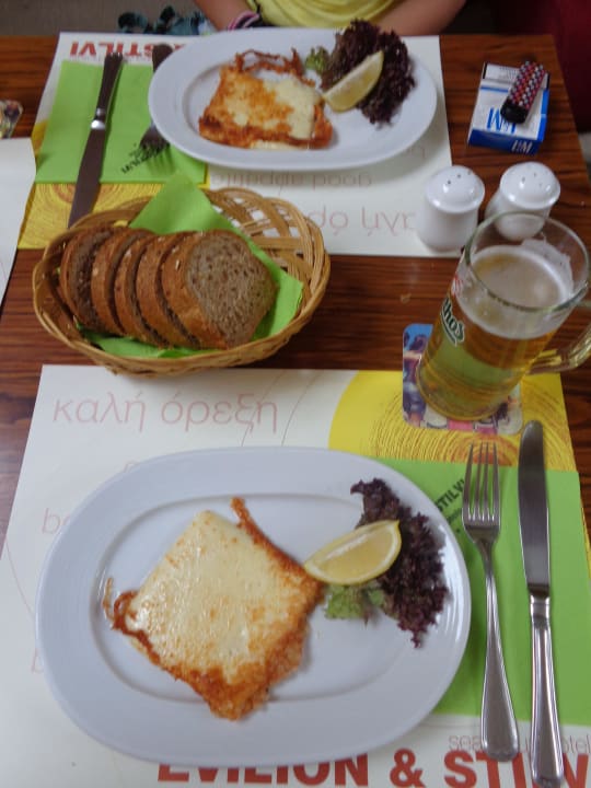 Mittagessen Evilion Sea & Sun Hotel