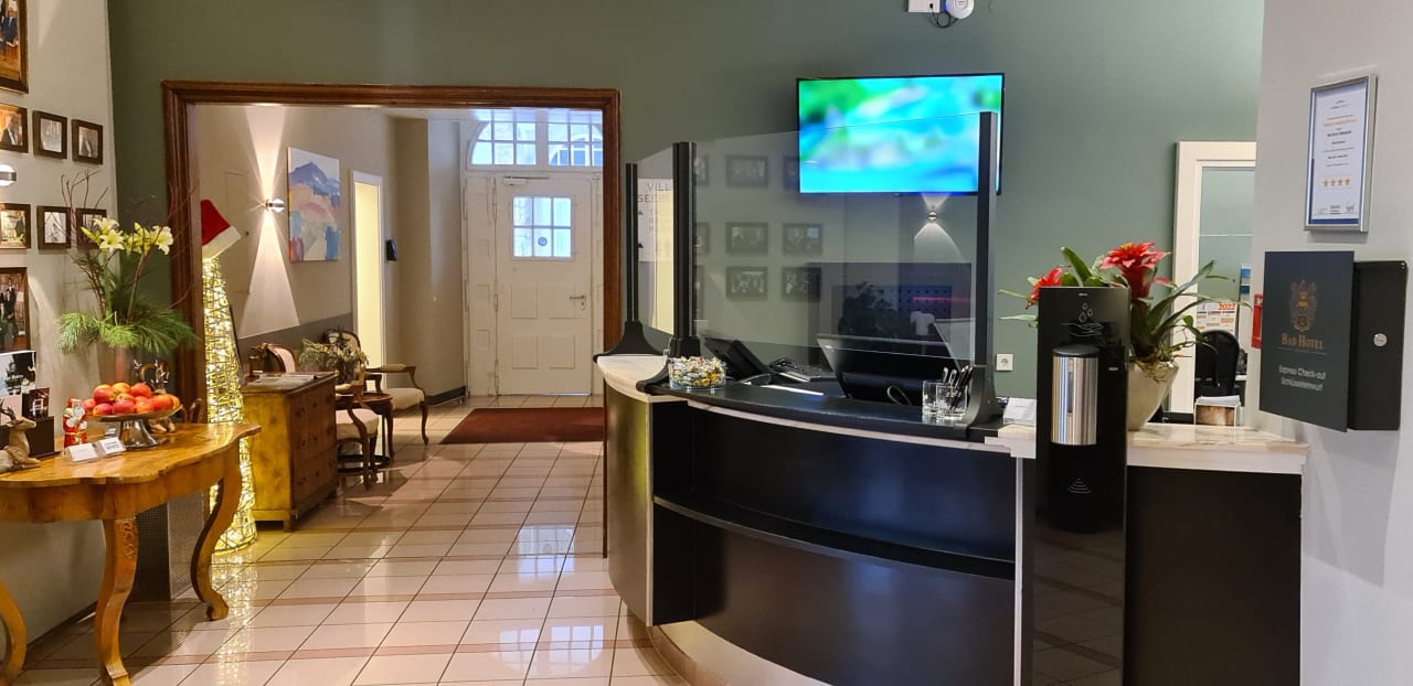 Lobby Bad-Hotel mit Villa Seeburg