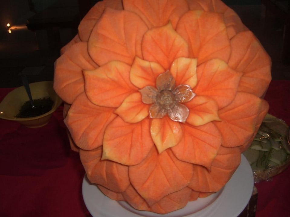 Tolle Deko am Buffet Ghazala Gardens