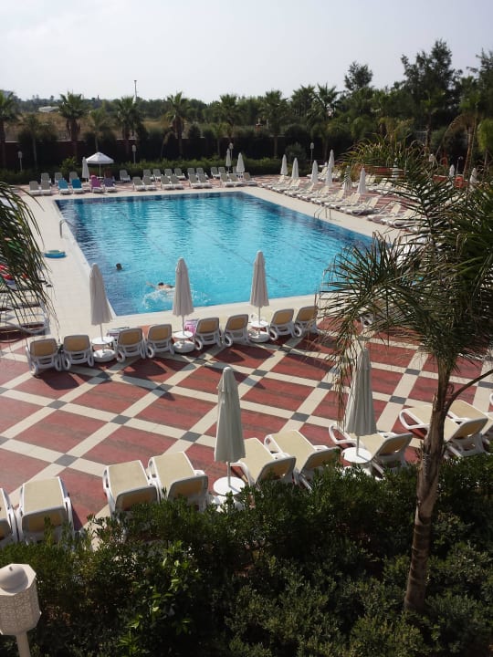 Pool am Dach einfach super Royal Taj Mahal Hotel