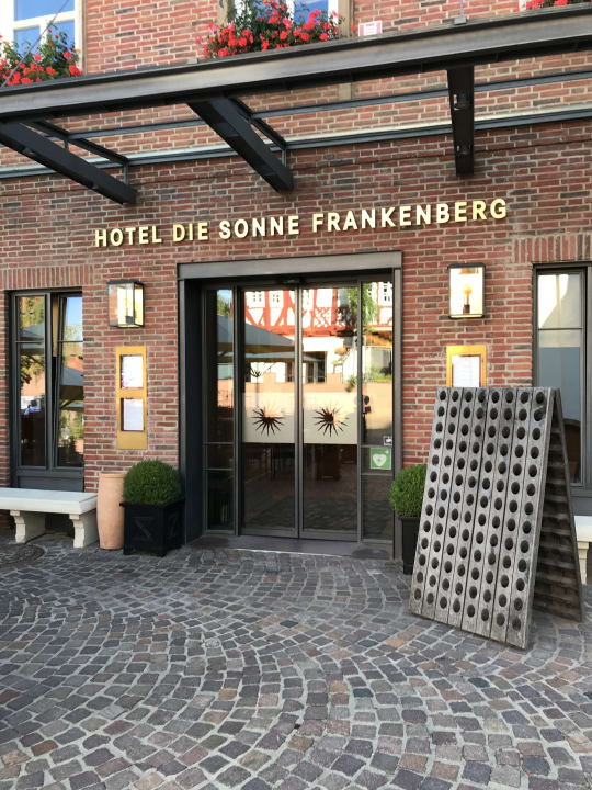 Außenansicht Hotel Die Sonne Frankenberg