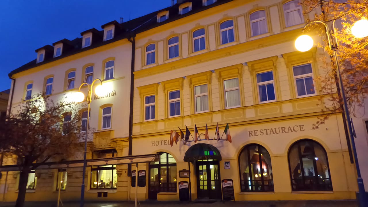 Außenansicht Hotel Česká Koruna