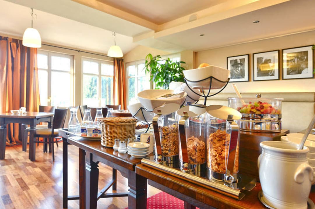 Unser reichhaltiges Frühstücksbuffet Hotel Auf Wolke 8