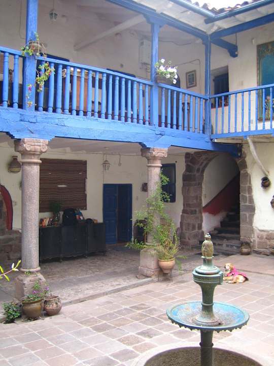 Innenhof des Hotels Hostel Renacimiento