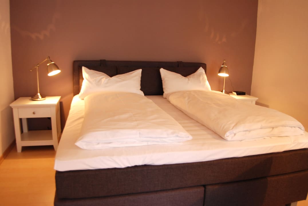 Schlafbereich Ferienwohnungen Heiligenhafen Kemper's Apart