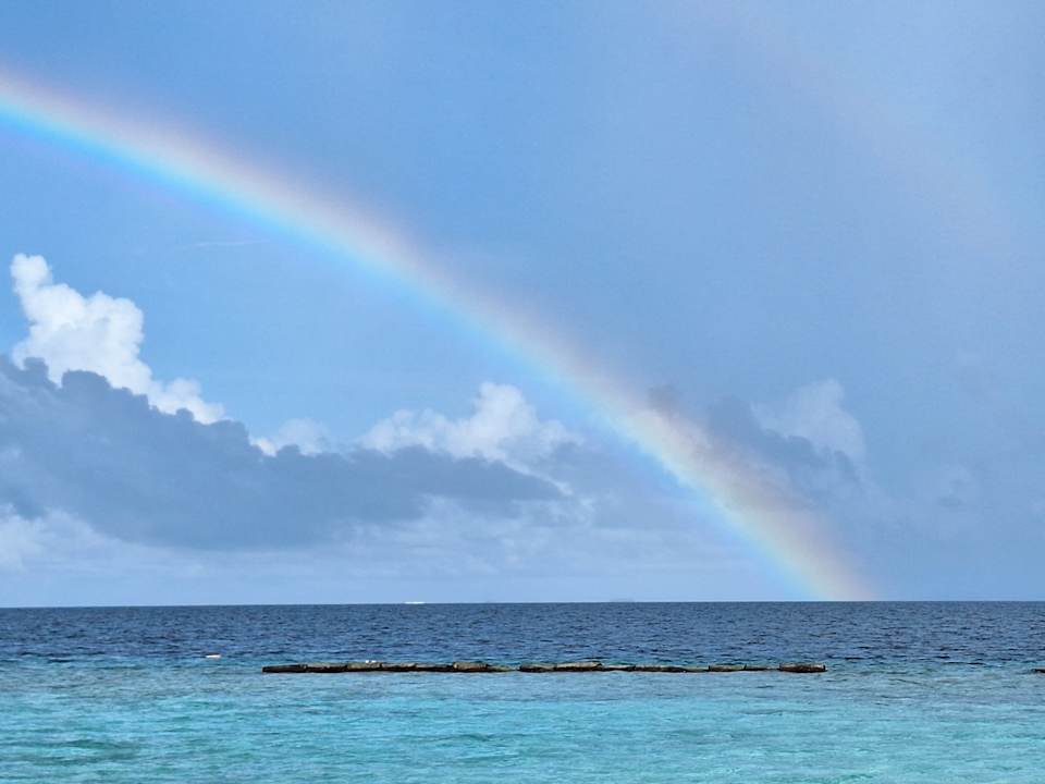 Ausblick Reethi Faru Resort
