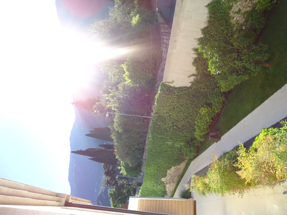 Unser Zimmerausblick  Hotel Bellevue San Lorenzo