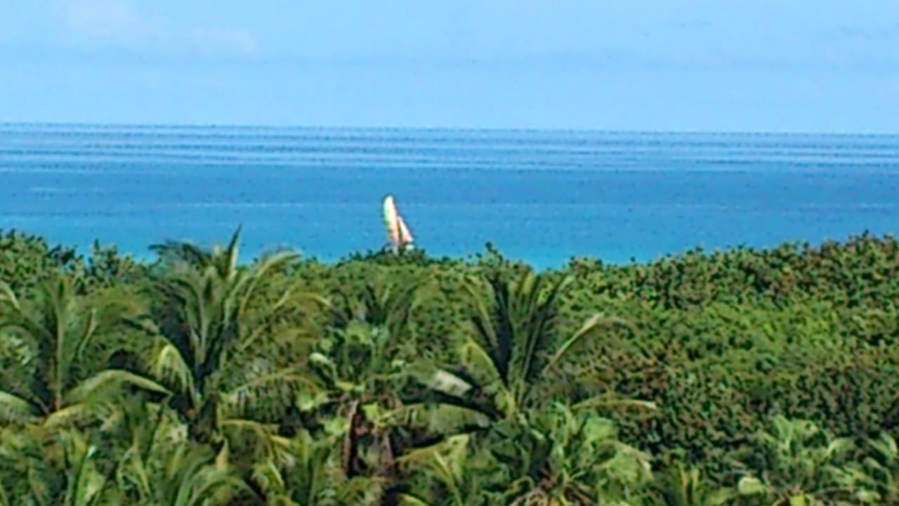 Blick vom Balkon  Blau varadero - Adults only