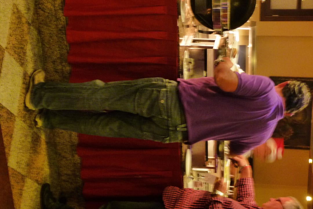 Fotografiert beim Silvester-Galadiner. Hotel Riu Tequila