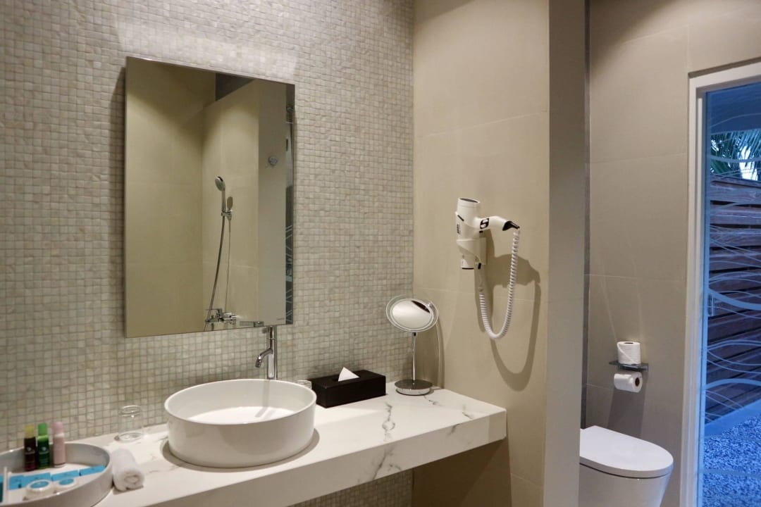 Bad 1. Etage Kuramathi Maldives