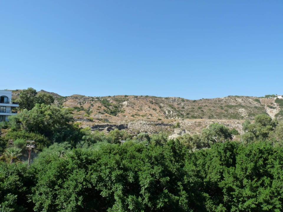 Ausblick vom Balkon Hotel Calypso Beach