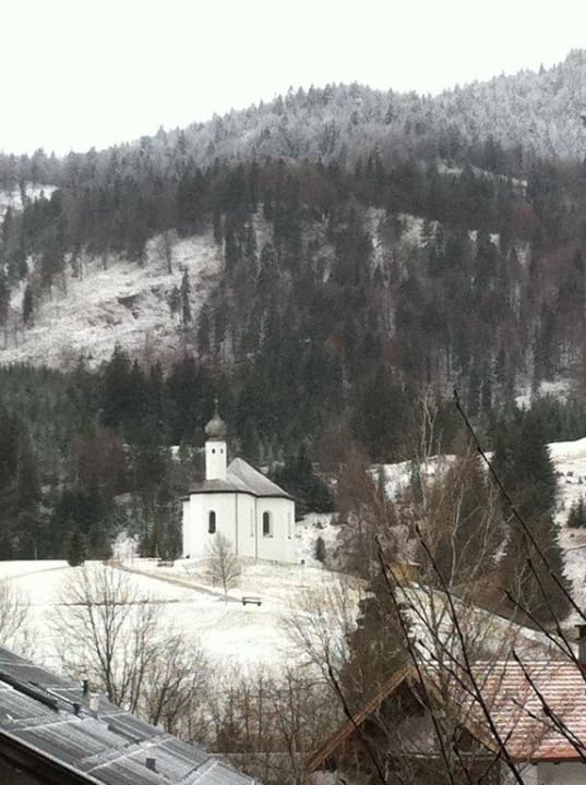 Blick vom Balkon Posthotel Achenkirch