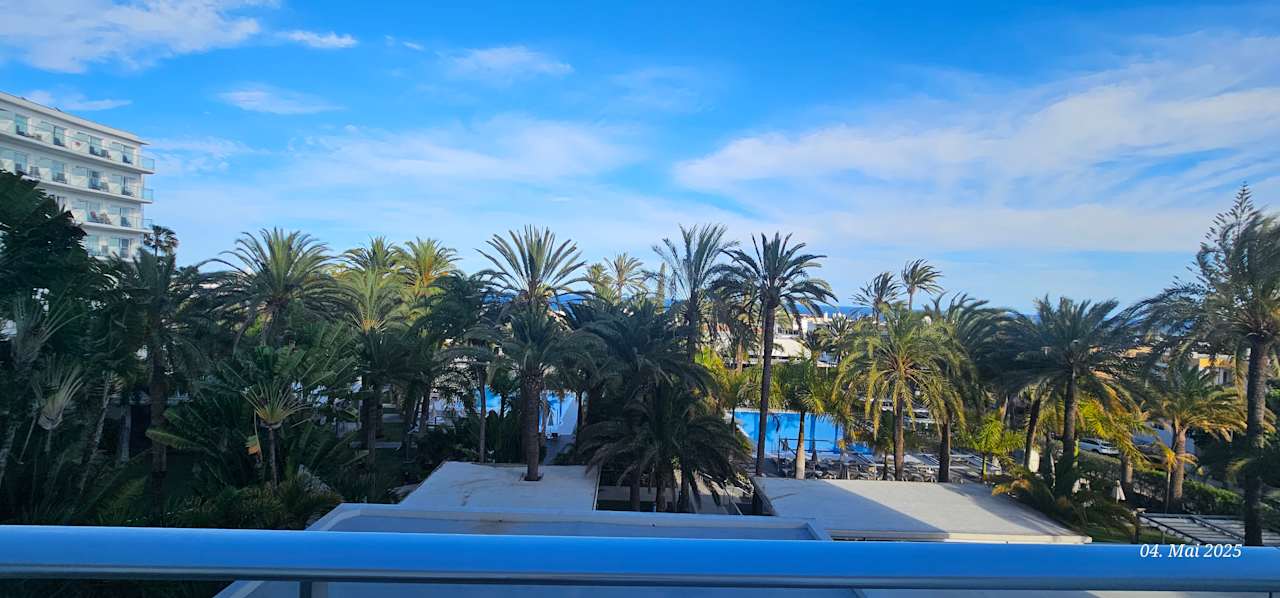 Ausblick Hotel Riu Palace Palmeras
