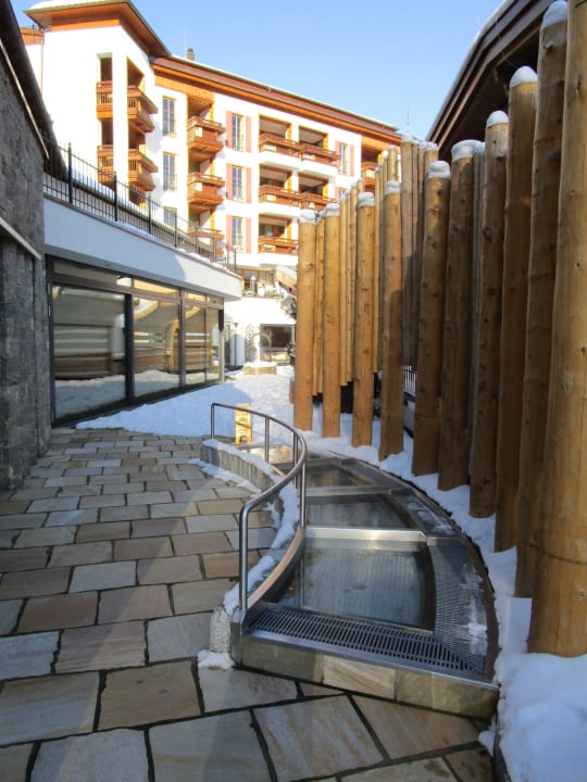 Kneippbecken Schlosshotel Fiss