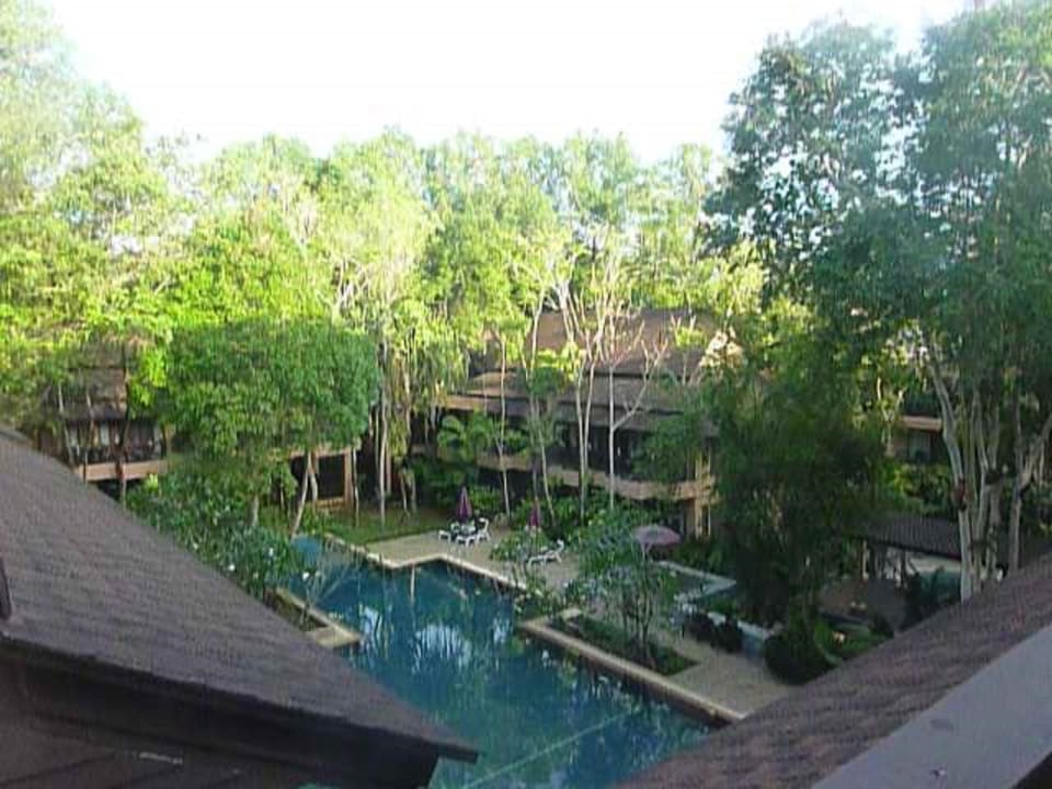 Blick vom Balkon Khao Lak Merlin Resort