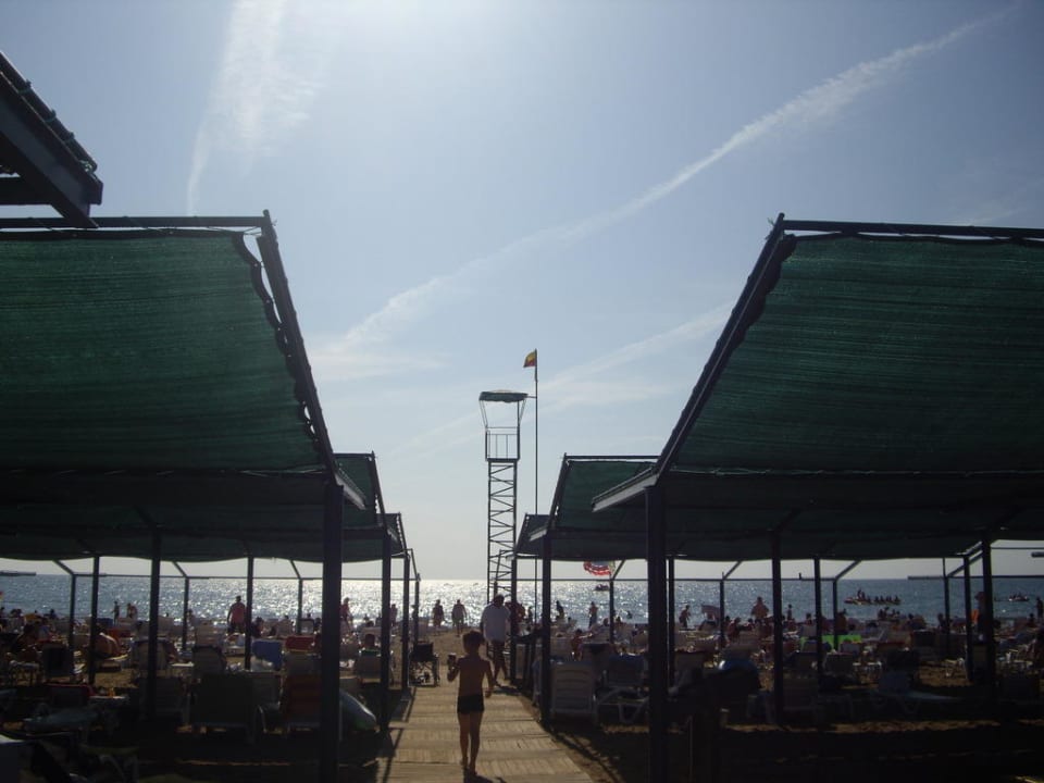 Blick von der Strandbar Side Breeze Hotel