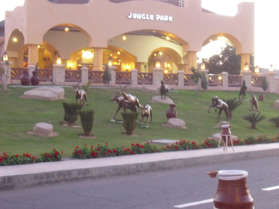 Eingangsbereich Pickalbatros Jungle Aqua Park Resort - Neverland Hurghada