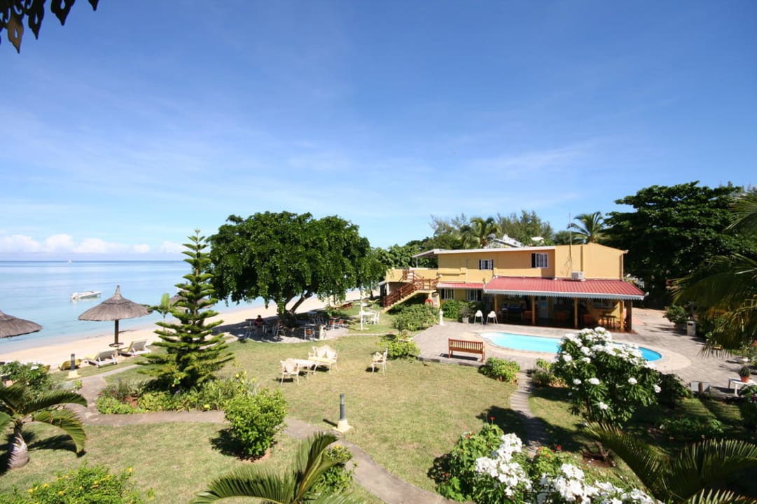 Zimmerausblick 1. Stock Hotel La Mariposa