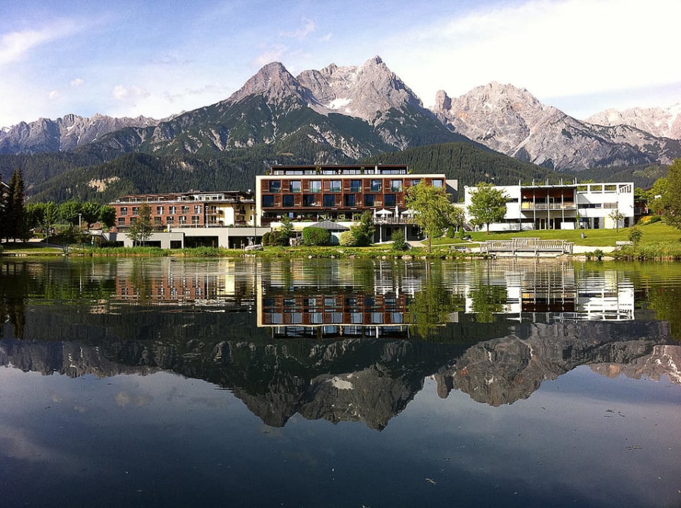 Hotel mit Landschaft vom Ritzensee Ritzenhof – Hotel und Spa am See