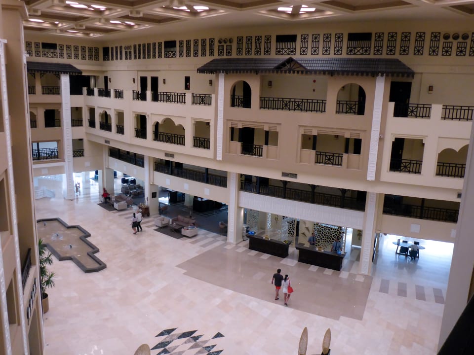 Lobby mit Rezeption Steigenberger ALDAU Beach Hotel