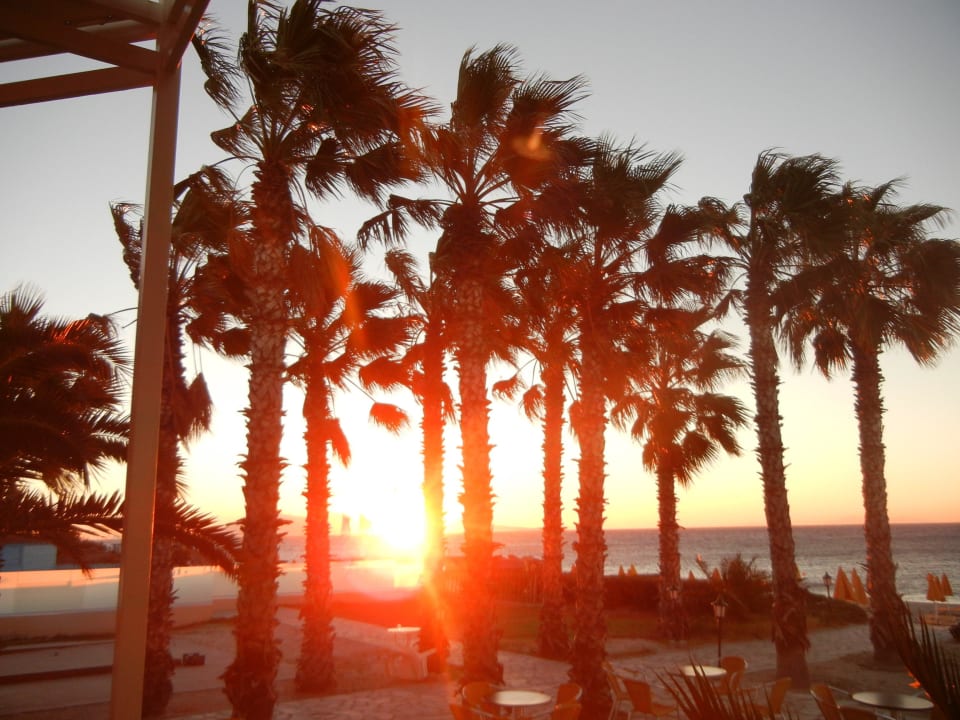 Sonnenaufgang an der Strandbar Porto Bello Beach