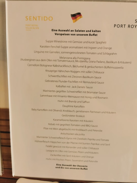Gastro SENTIDO Port Royal Villas & Spa
