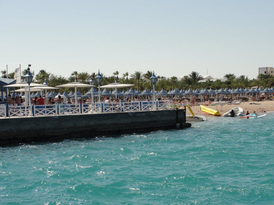 Steg am Strand The Grand Hotel Hurghada