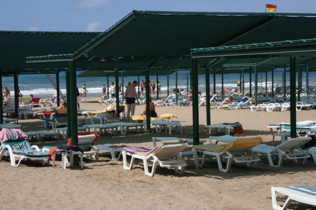 Strand Sonnenschutz Grand Seker Hotel