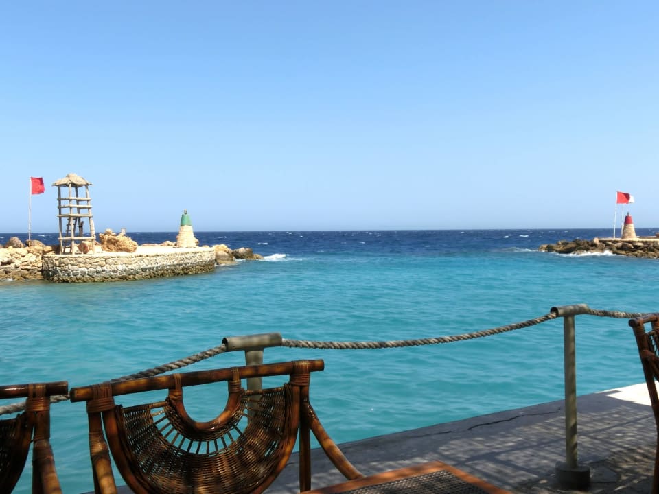 Blick vom Harbor Inn Mittagessen Pickalbatros Citadel Resort