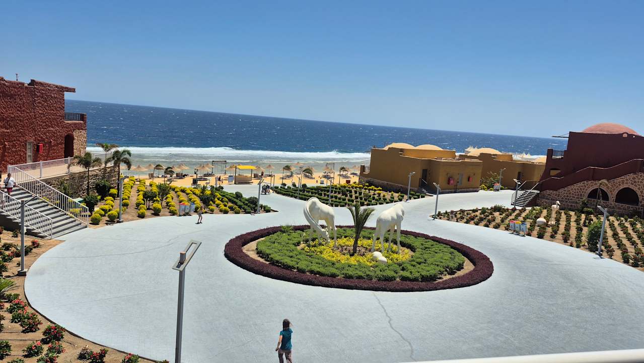 Ausblick Pickalbatros Vita Resort - Portofino Marsa Alam