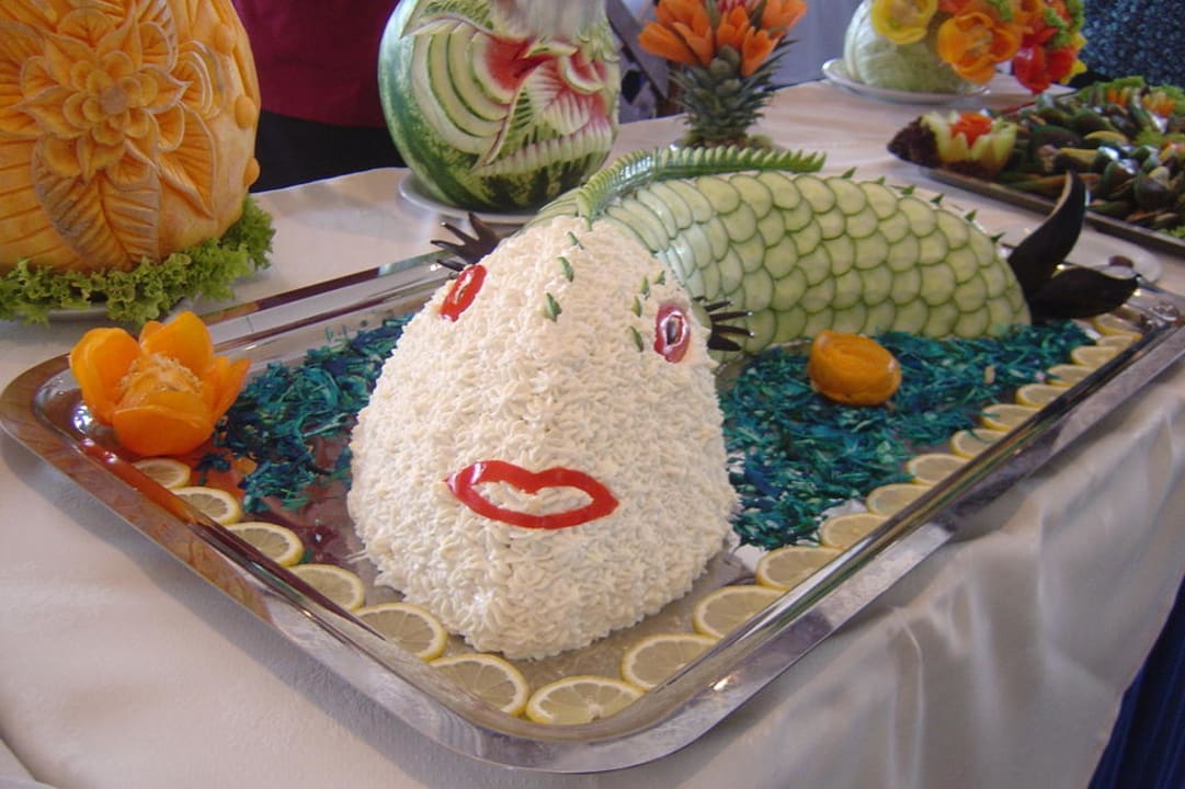 Ein schöner Fisch Hotel Kalithea Horizon Royal