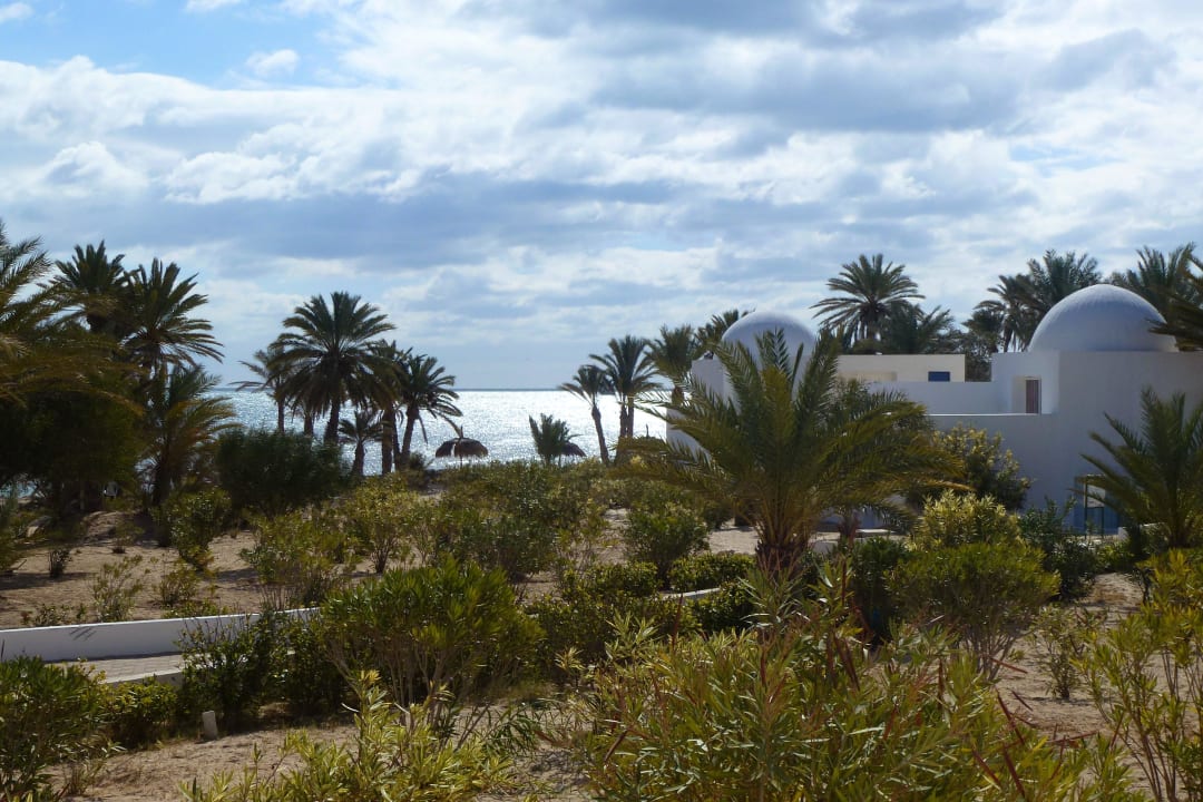 Blick aus der Bungalowanlage A Hotel El Mouradi Djerba Menzel