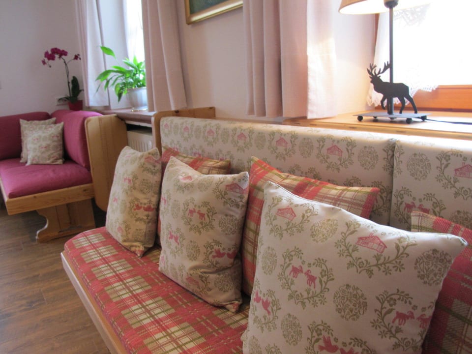 Wohnung Nr. 5 - Sitzecke Gästehaus Bergstüberl