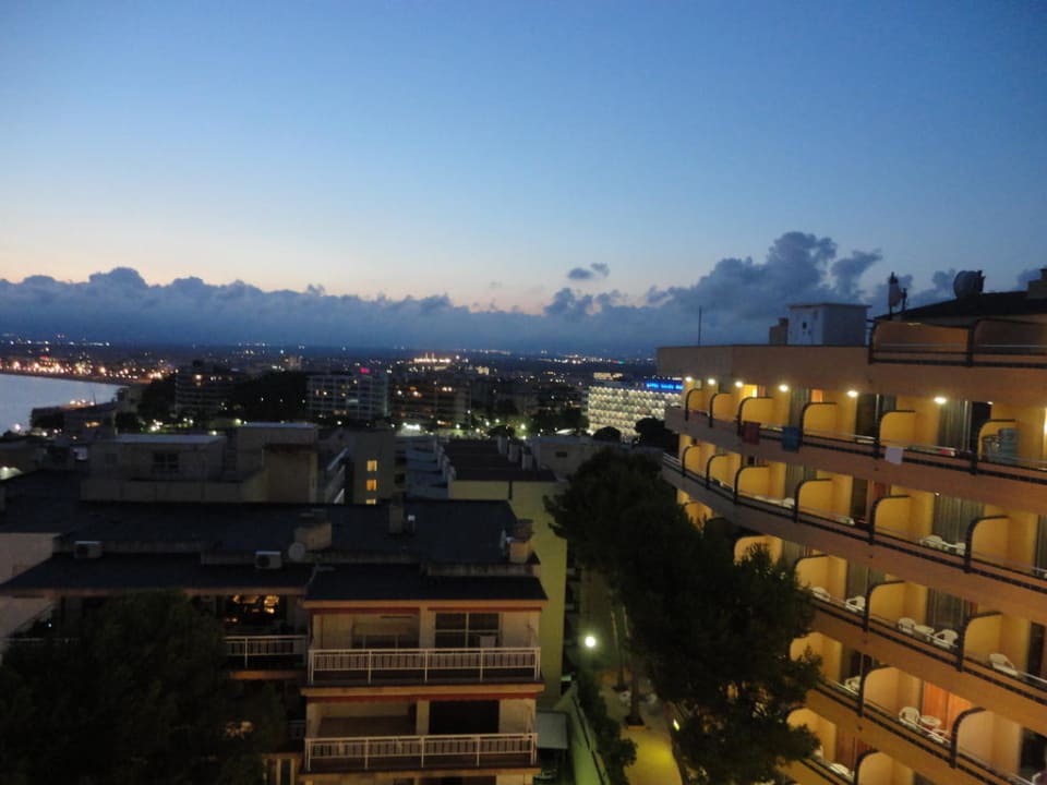 Ausblick abends 4R Playa Park