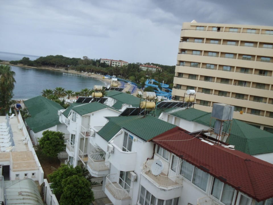 Ausblick vom 3 Stock Incekum Su Hotel