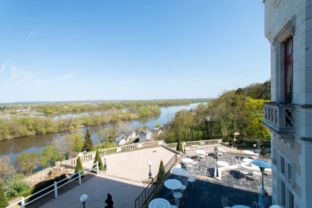 Ausblick Château le Prieure